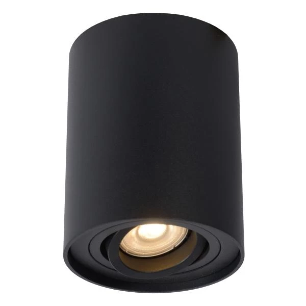 Lucide TUBE - Spot plafond - Ø 9,6 cm - 1xGU10 - Noir - DETAIL 1